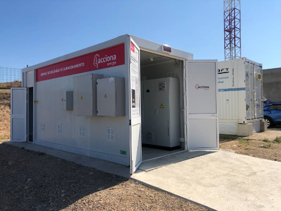 Contenedor modular energias renovables ACCIONA