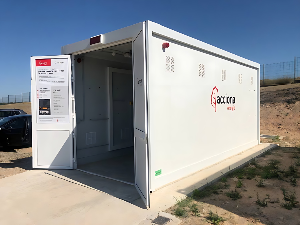Contenedor Almacenamiento Energia