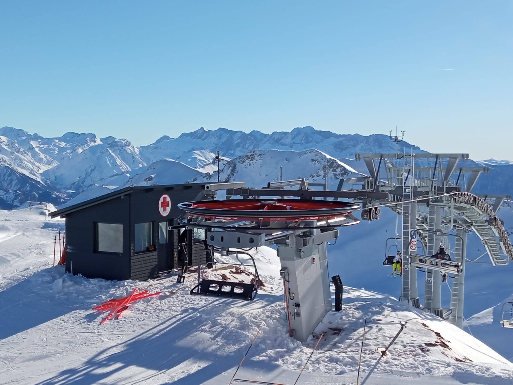 caseta modular para instalaciones deportivas, sky