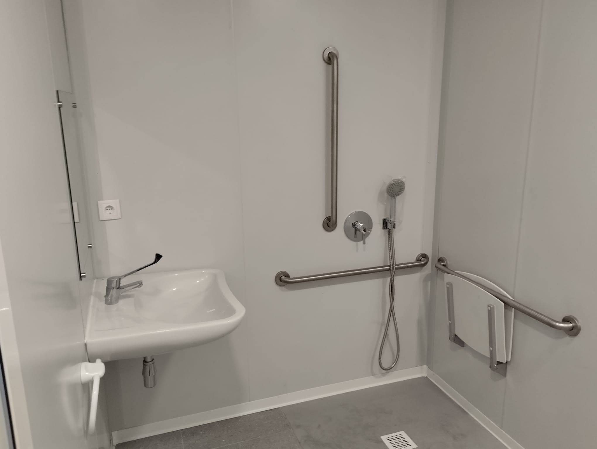 Lavabo prefabricado, baños modulares