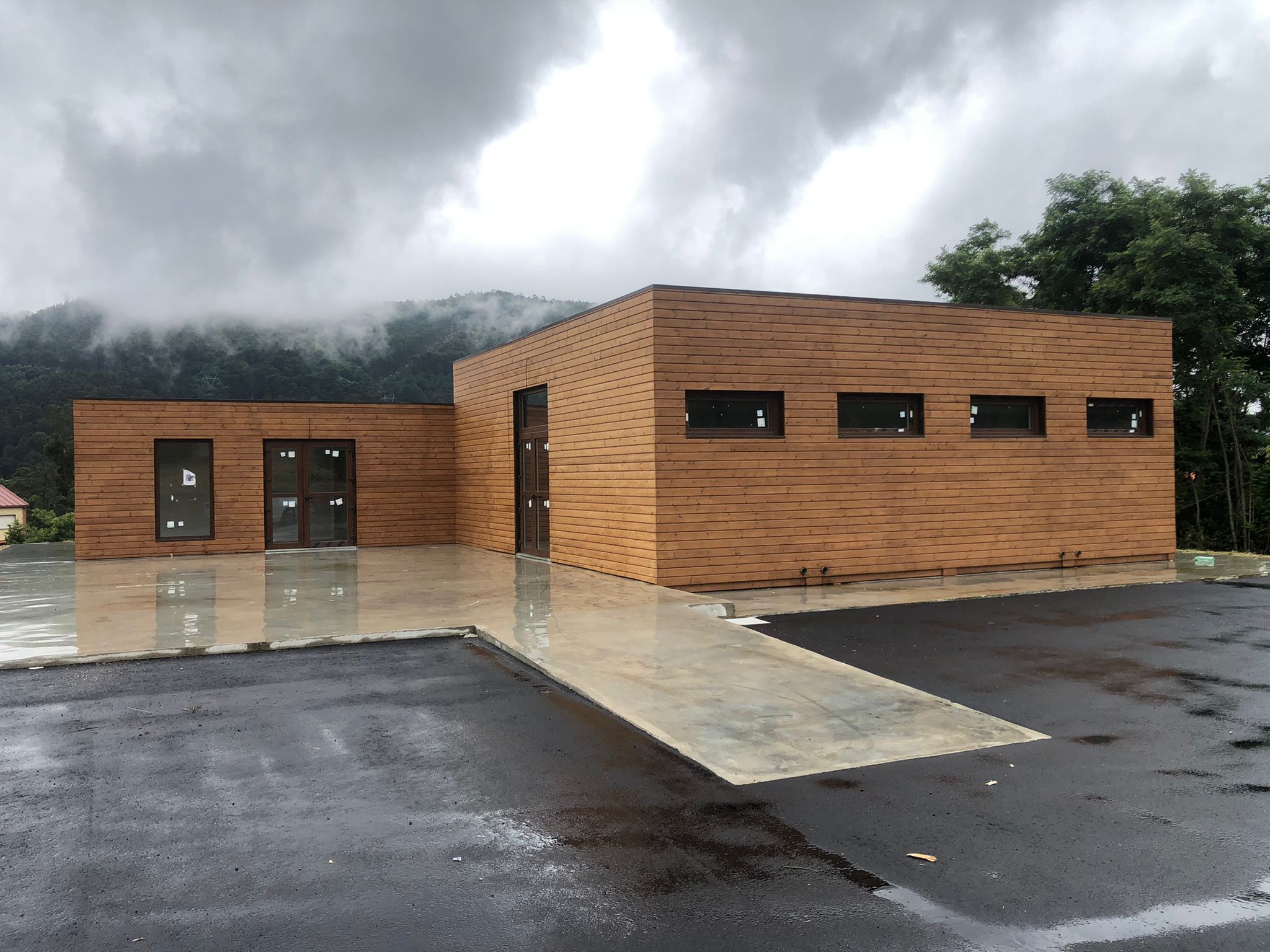 Centro cultural y educativo prefabricados