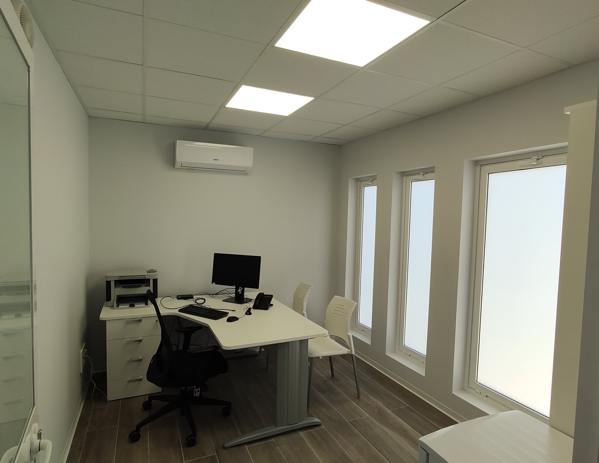 Ambulatorio prefabricado modular portátil