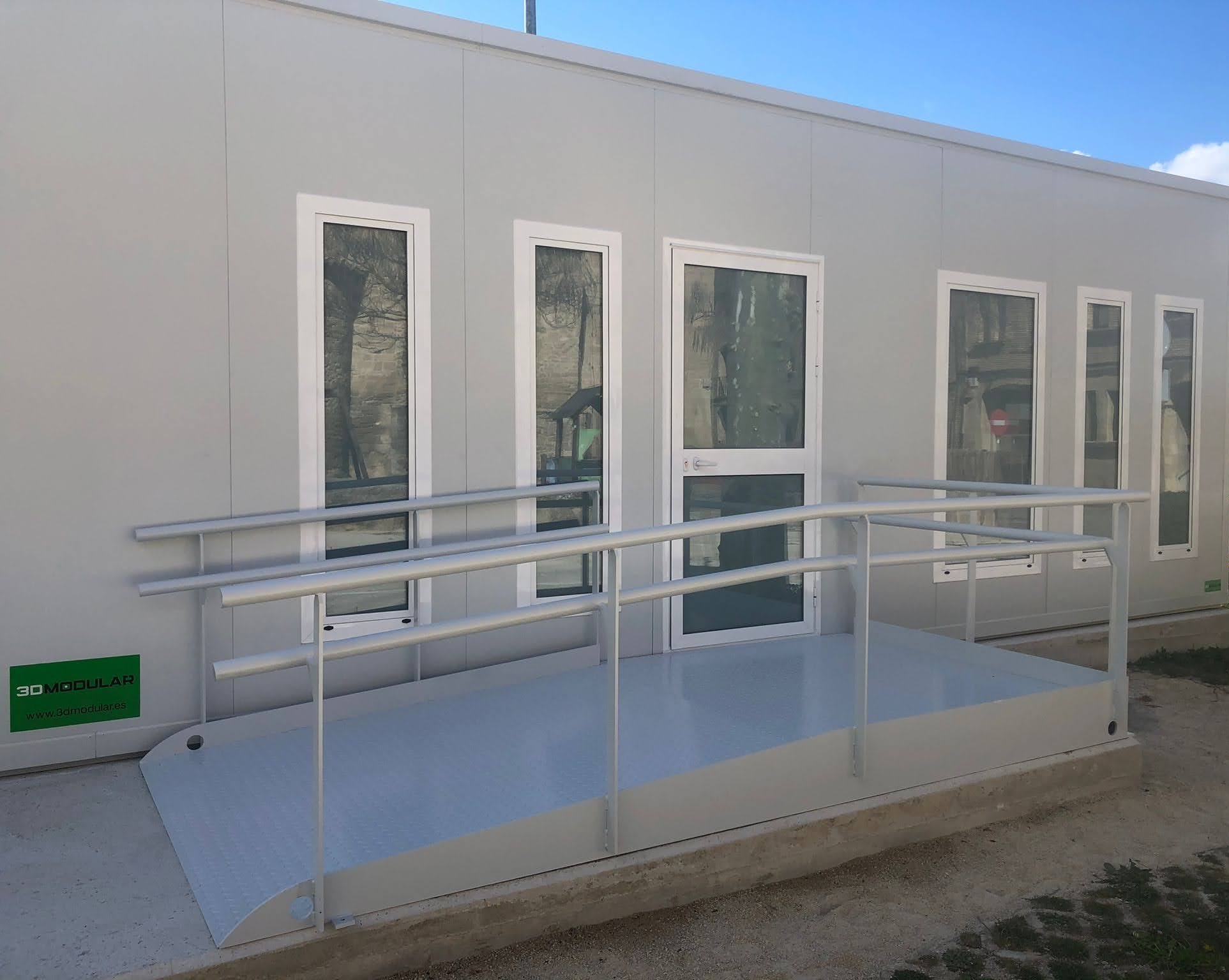 Centro de atencion sanitario modular prefabricado y portátil