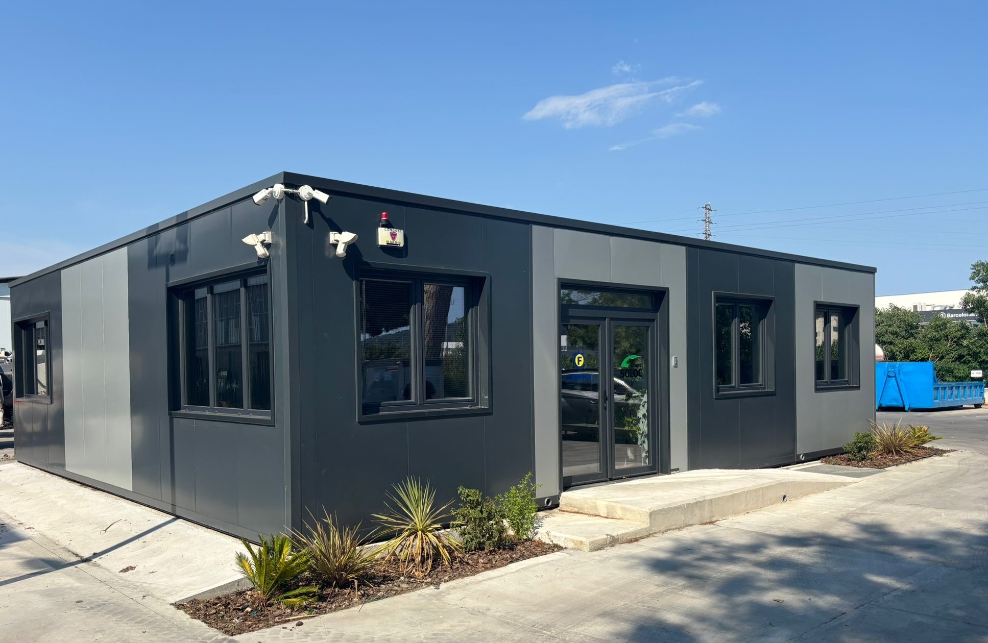oficina modular para exterior