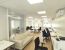 Colegio modular, interior aula prefabricada