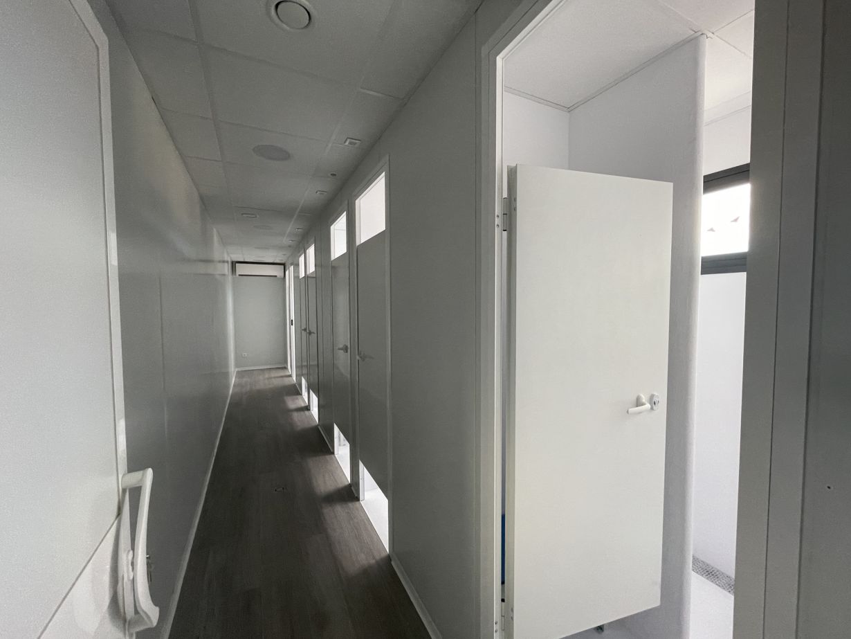 Baño prefabricado modular portátil