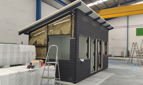 Aislamiento termico en construccion modular prefabricada maxima eficiencia energética