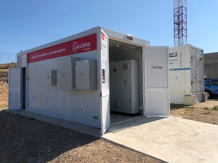 Contenedor modular energias renovables ACCIONA