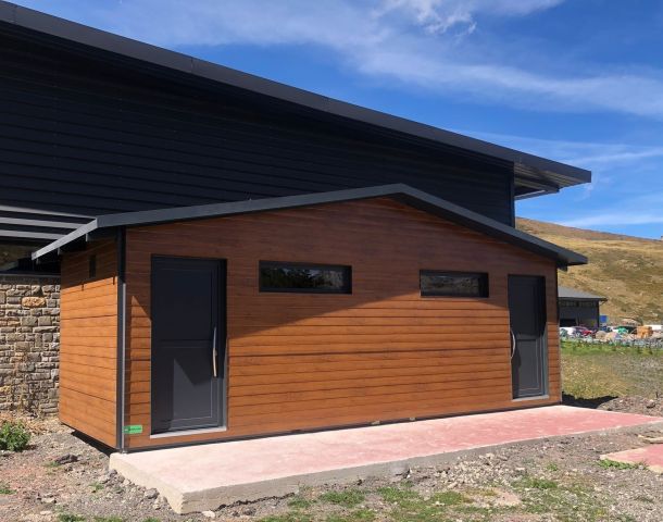 Arquitectura modular con acabados personalizados