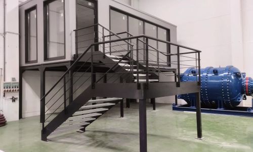 Insonorizacion oficinas de control produccion modulares