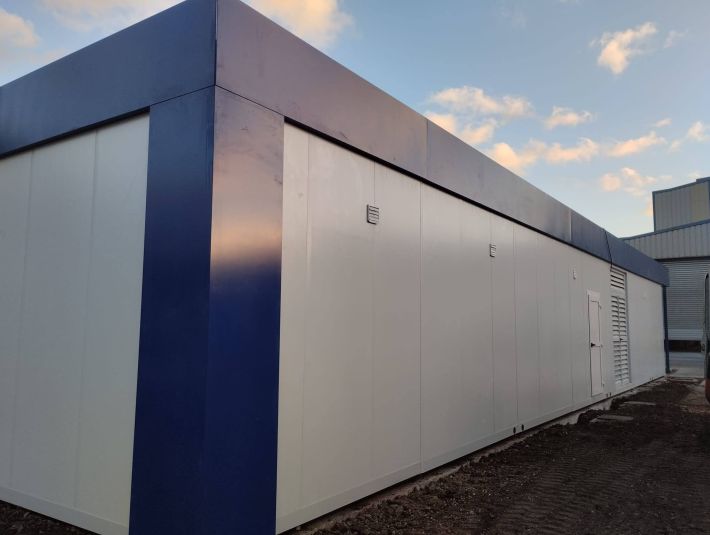 Vestuario exterior prefabricado